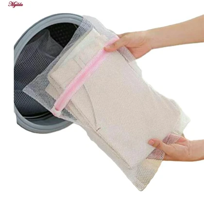 محافظ شست و شوی لباس زیر لوفایبر مدل توری محفظه 40-30