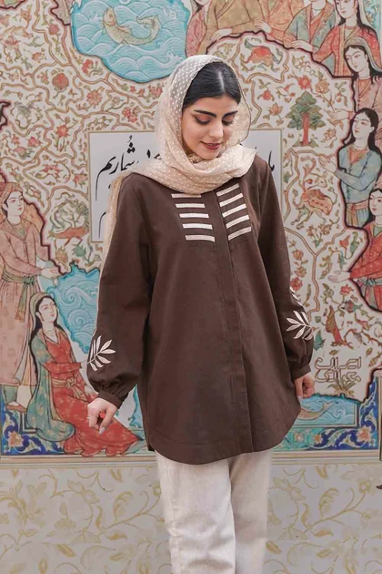 شومیز مانتویی مدل آنیا