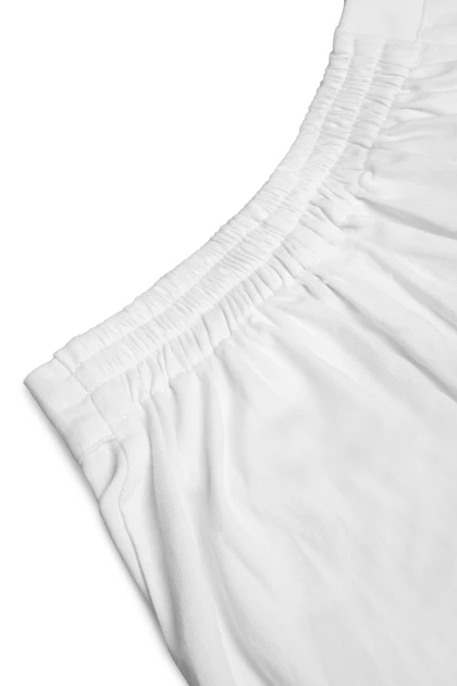 شلوار کتان پشت کشدار - 8136