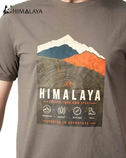 تیشرت پنبه لاکرا HIMALAYA کد CM160 هیمالیا