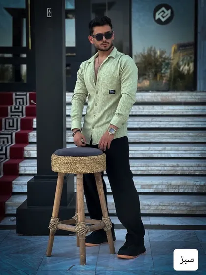 پیراهن گردبافت وارداتی