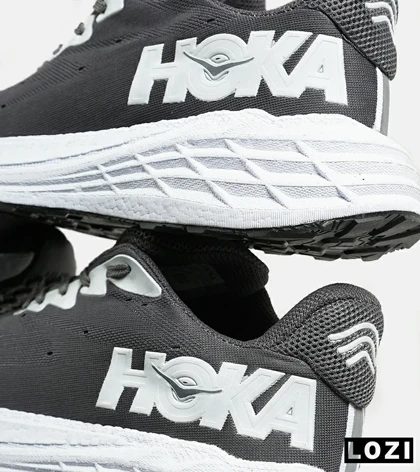 کفش کتانی طوسی فیلی سفید HOKA مدل 7337