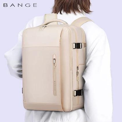 کیف مسافرتی کوله پشتی لپ تاپ 15.6 اینچی اورجینال بنج BANGE 1801
