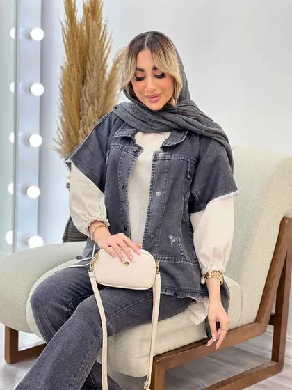 جین دو تکه دو جیب