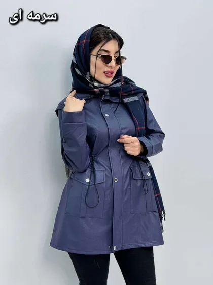 بارانی چرم مدل کارن