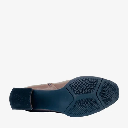 نیم بوت پاشنه متوسط چرم طبیعی مونو mono مدل J0157