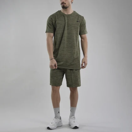 ست تیشرت و شلوارک اسپرت نایک مدل DS-JDI-4K1063 یشمی