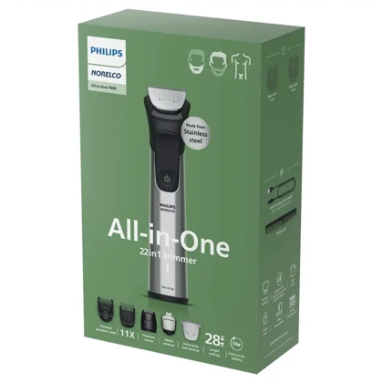 ماشین اصلاح فیلیپس Philips Norelco مدل MG7975/49 با 22 ابزار اصلاح