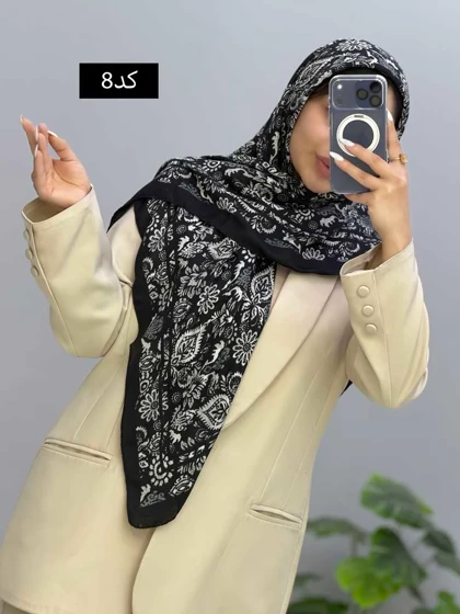 روسری نخی فرمین کد 11034
