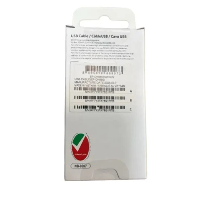 کابل شارژ سامسونگ S25 فست شارژ اورجینال گارانتی تعویض