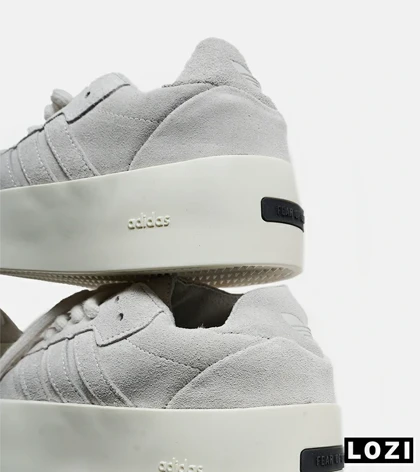 کفش کتانی مردانه طوسی کرم ADIDAS X Fear of God Athletics ’86 Lo Clay مدل 7000