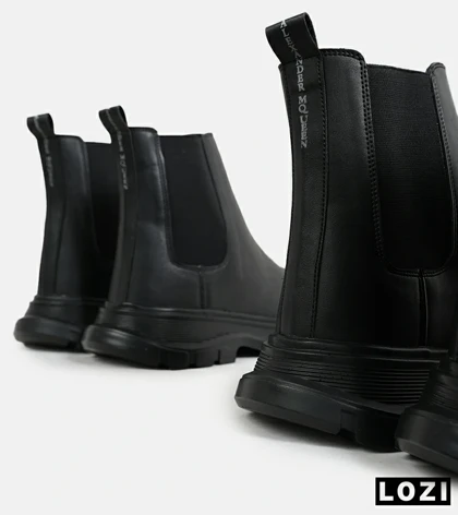 بوت مردانه مشکی Alexander McQueen