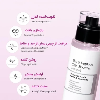 سرم 6 پپتاید 150 میل جوانساز روشن کننده اصل 100% اورجینال - اقساط