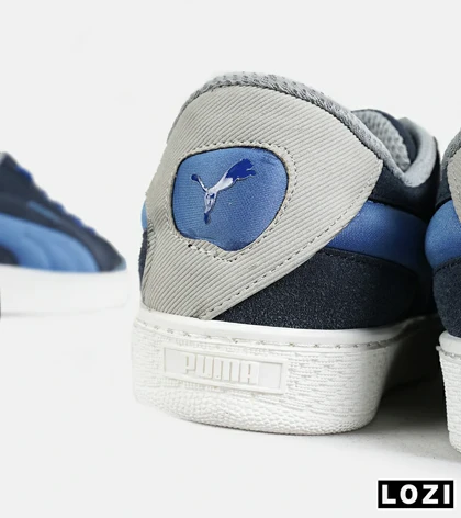 کفش کتانی ورزشی سرمه ای آبی مردانه و زنانه PUMA suede XL crush