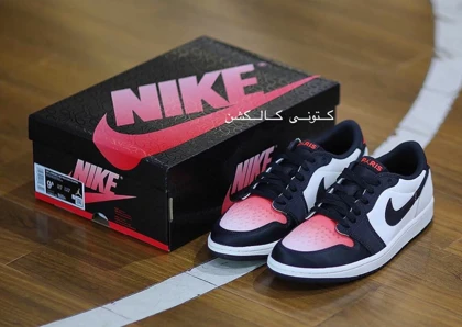 کتانی ویتنامی نایک ایر جردن وان لو Nike Air Jordan 1 Low PSG (Paris Saint Germain)
