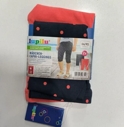 شلوارک دخترانه لوپیلو کد Z-TFD43 مجموعه 2 عددی