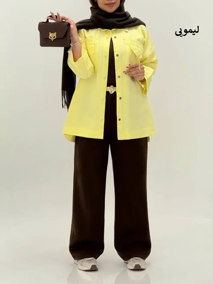 3565-مانتو کتان پیکو