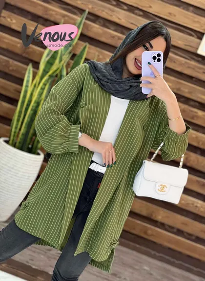 مانتو کتی یقه برگردون