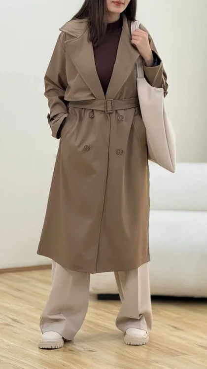 بارانی بلند تینو🍂