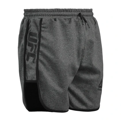 شلوارک ورزشی مردانه ریباک مدل PY-UFC-3G1102 طوسی تیره