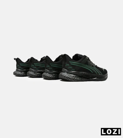 کفش کتانی ورزشی مشکی سبز مردانه PUMA