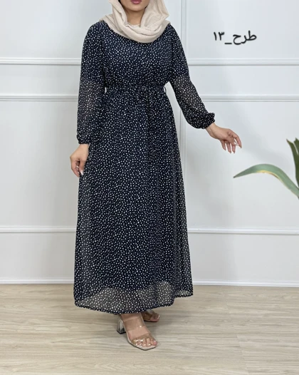 پیراهن ژیوا _ کد 094 ( چپ و راستی بلند )