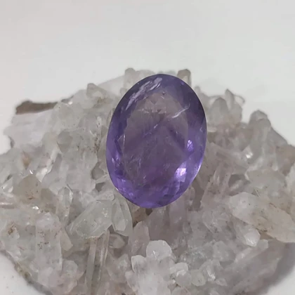 سنگ آمیتیست تراش جواهری کد 7 (22 قیراطی)