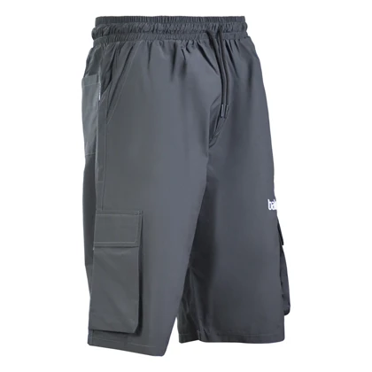 شلوارک ورزشی مردانه بالنسیاگا مدل CNA-3D417 طوسی تیره