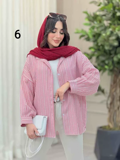 شومیز طرح دار دایانا