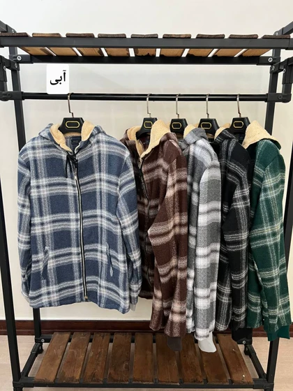 سویشرت چهارخونه کلاهدار 6103