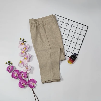 شلوار مام فوتر پشمی کد 40196