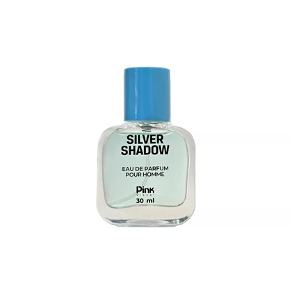 عطر جیبی زنانه پینک ویژوآل مدل Silver Shadow حجم 30 میلی لیتر