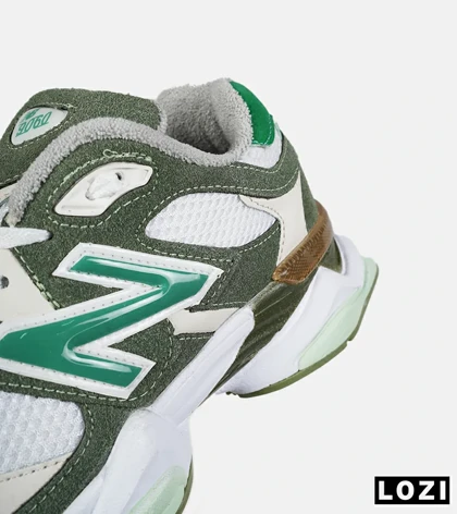 کفش کتانی زنانه سفید سبز NEW BALANCE 9060 مدل 7563