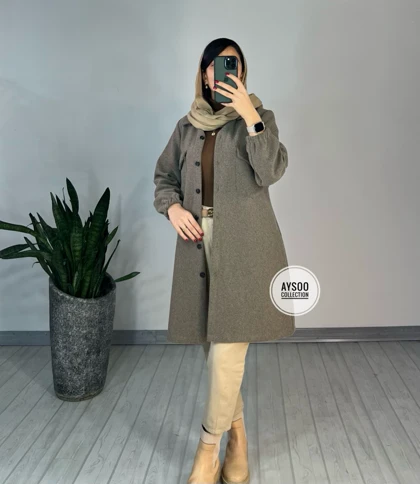 پالتو دکمه دار روناک