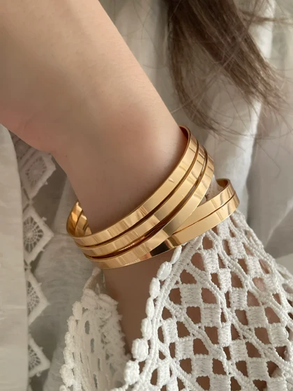 النگو آیینه ای 4 میل برند ysx