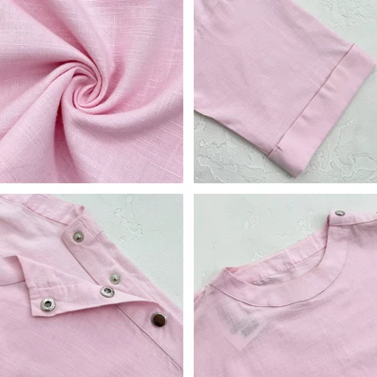 بلوز زنانه سرشانه دکمه