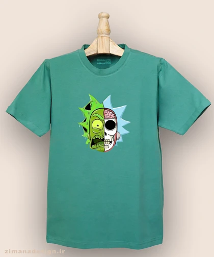 تیشرت مردانه و زنانه طرح ریک اند مورتی کد 895