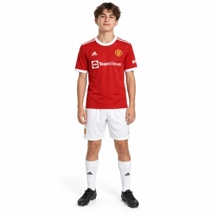 ست تیشرت و شلوارک ورزشی بچگانه منچستر یونایتد مدل ADIDAS-2022