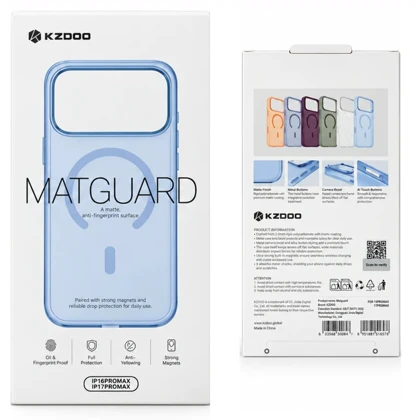 قاب مگنتی کی زد دو KZDOO مدل Matguard برای آیفون 17 و 18 پرو مکس