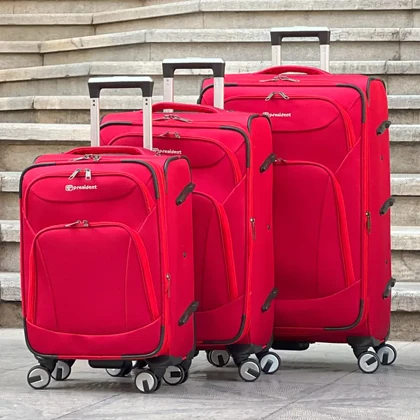 چمدان پرزیدنت مدل PRESIDENT - PDT40125 SERIES سری سه عددی