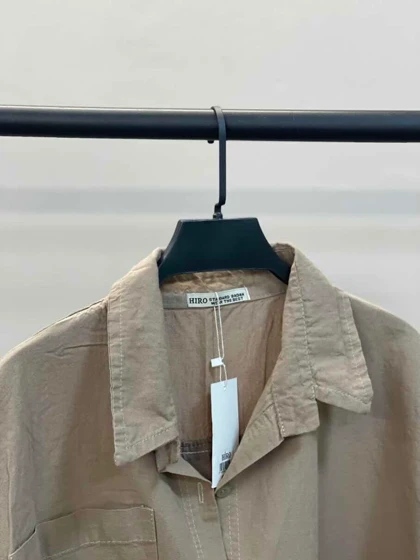 شومیز لینن باکسی 166 هیرو