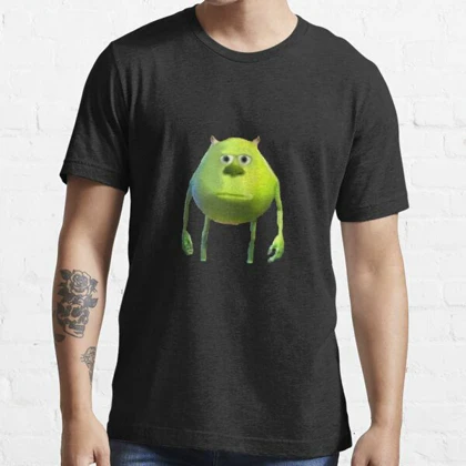 تیشرت کارخانه هیولاها | تیشرت Monsters inc طرح Mike Wazowski Meme کد 123447