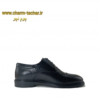 کفش مردانه رسمی چرم طبیعی کروکو کد 126