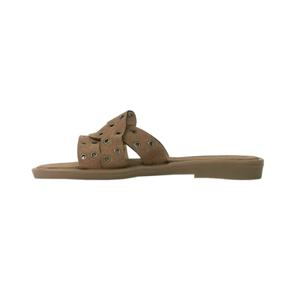 اسلیپر زنانه مدل پانچی_عسلی کد 1960