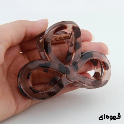 کلیپس دخترانه مدل پاپیون خال‌خالی
