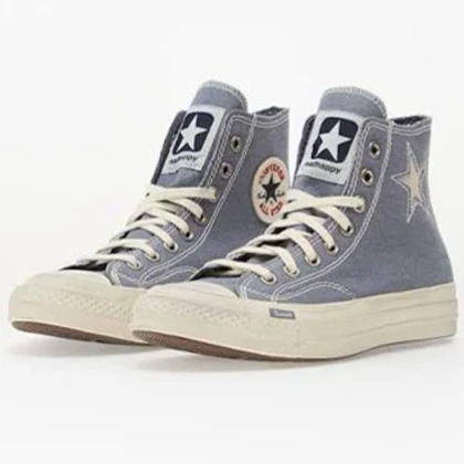 کانورس مد هپی آبی/Converse light blue Converse x MADHAPPY