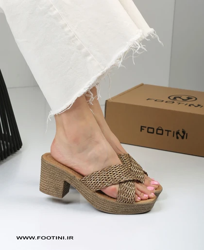 صندل زنانه حصیری وانیا HP