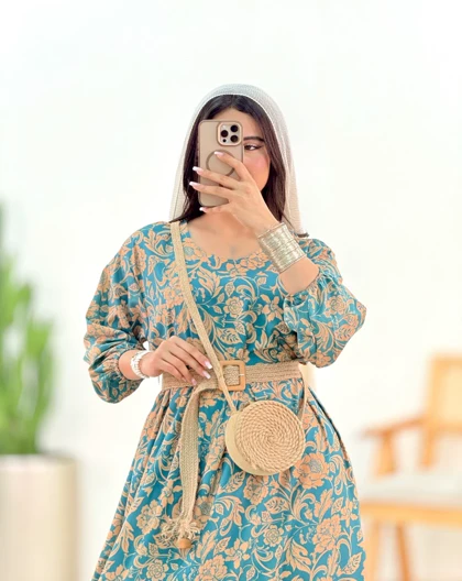 پیراهن ساحلی متین(38)کد:5355