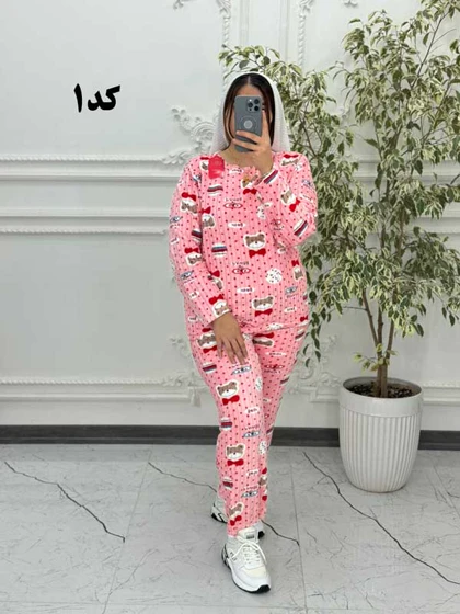 ست بلوز شلوار تدی 2032