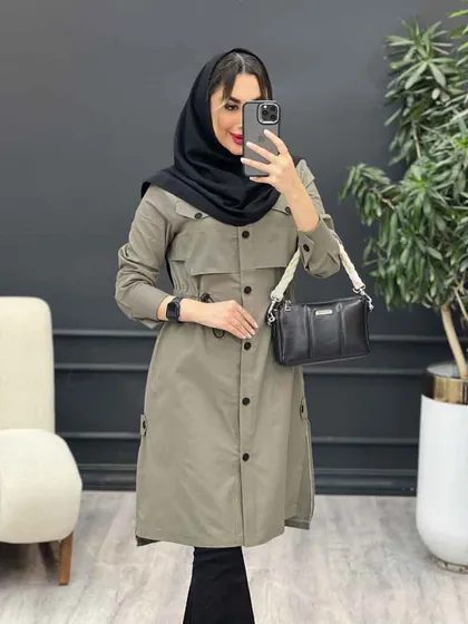 مانتو ژیله جیب نما هلیا